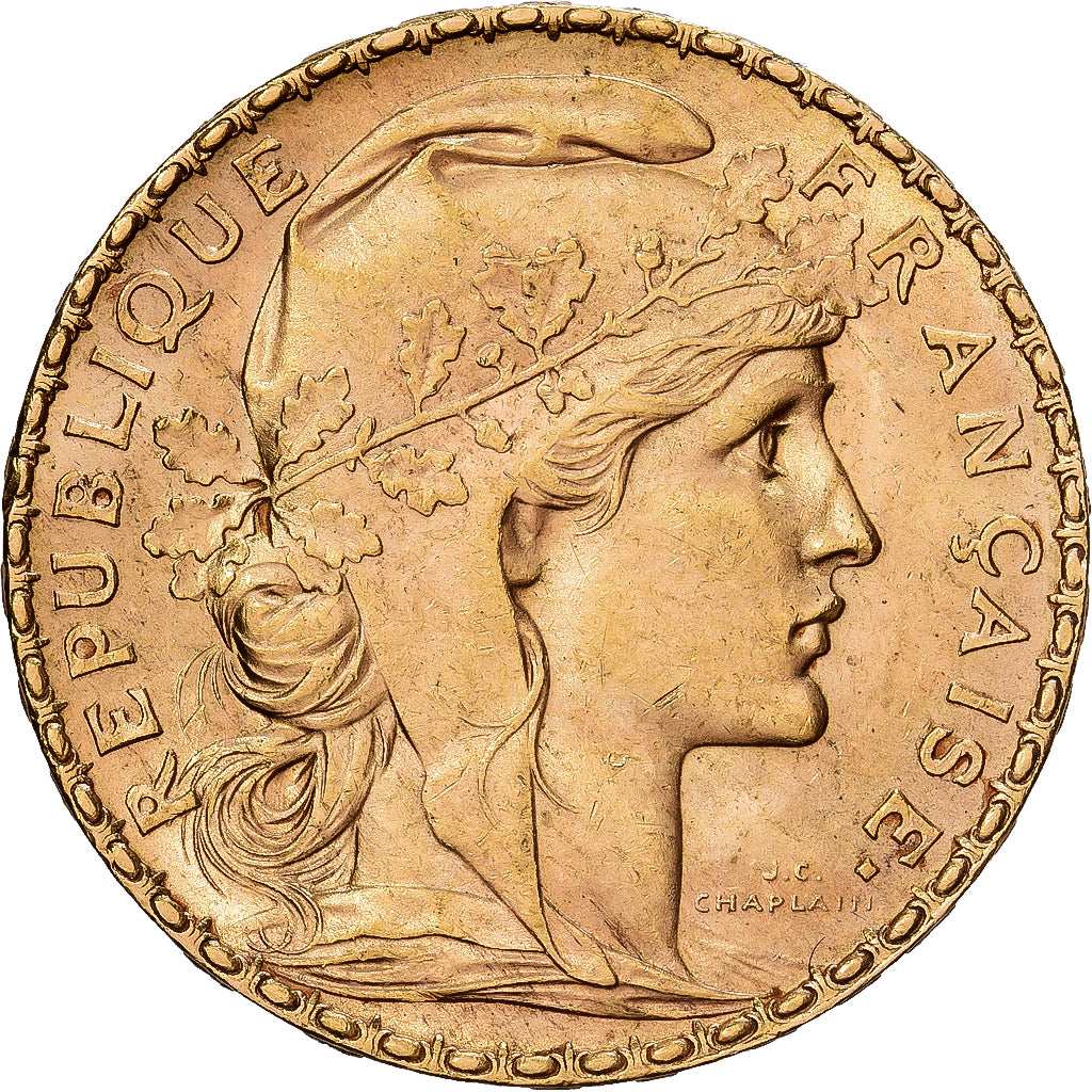 France, 20 Francs, 1899, Paris, Or, SUP