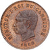 Cambogia, 5 Centimes, 1860, Bronzo, SPL, Lecompte:14