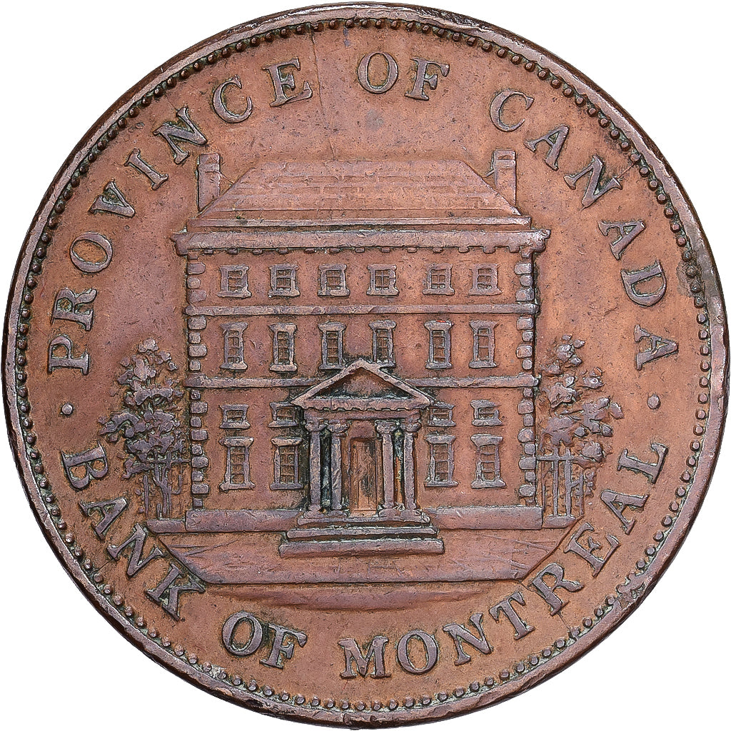 Kanada, Lower Canada, 2 Sous, PENNY, 1842, Soho Mint, Kupfer, SS, KM:Tn19