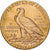 Vereinigte Staaten, $5, Half Eagle, Indian Head, 1909, Denver, Gold, VZ, KM:129