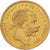 Hungary, 8 Forint 20 Francs, Franz Joseph I, 1876, Gold, AU(55-58), KM:455.1