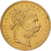 Hongarije, 8 Forint 20 Francs, Franz Joseph I, 1880, Goud, PR, KM:455.1