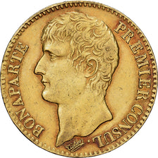France, Bonaparte Ier Consul, 40 Francs, An 12, Paris, Or, TTB, Gadoury:1080