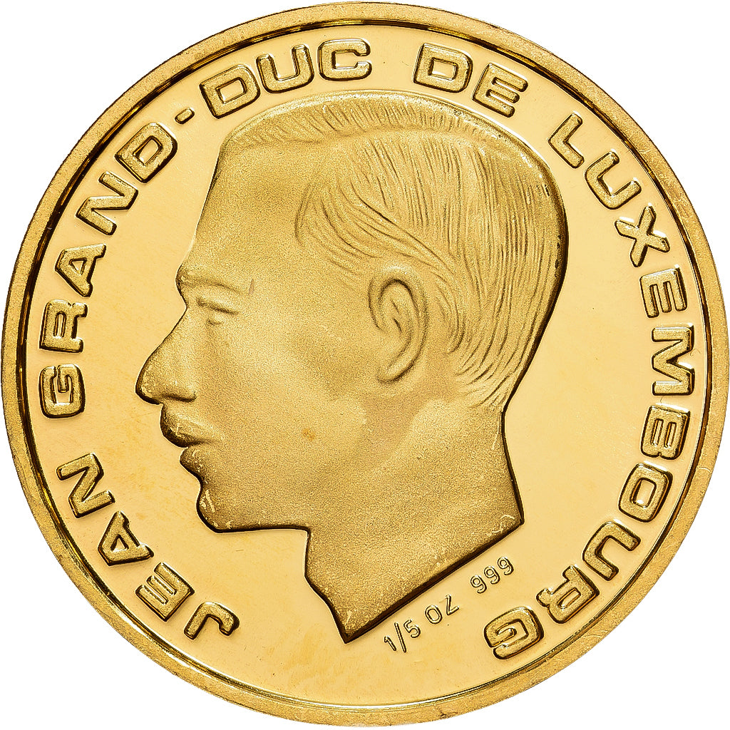 Luxemburgo, Jean, 20 Francs, 1989, Oro, FDC, KM:64