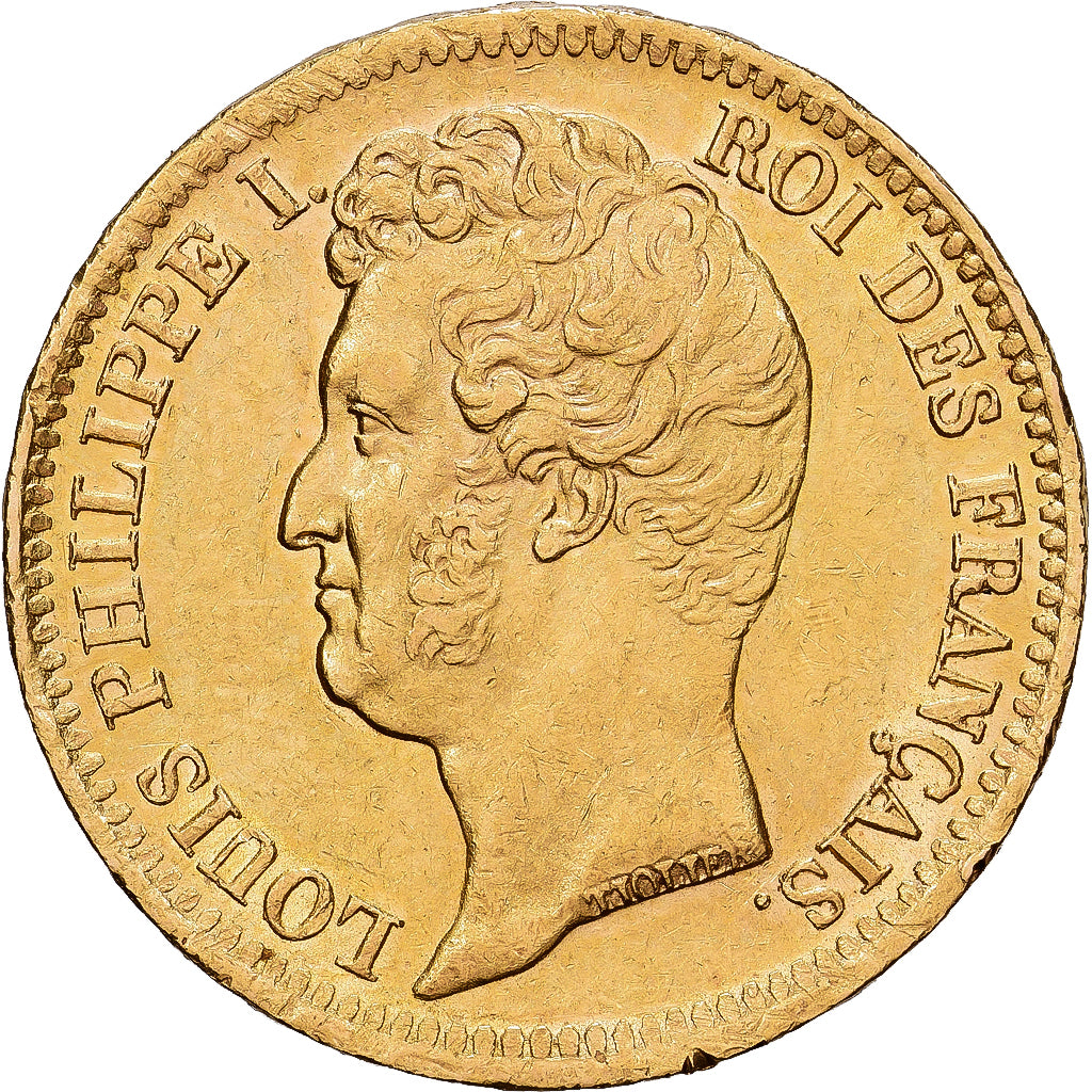 France, Louis Philippe I, 20 Francs, 1831, Paris, Gold, AU(55-58)