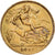 Grã-Bretanha, George V, 1/2 Sovereign, 1911, Dourado, AU(55-58), KM:819