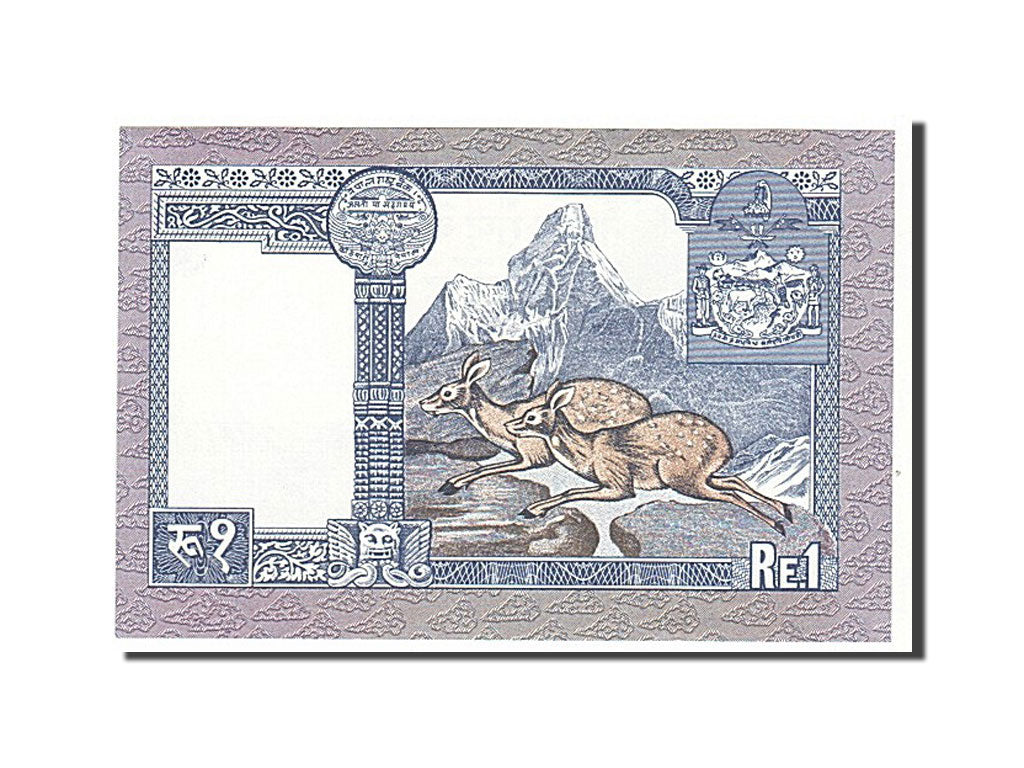 Banknote, Nepal, 1 Rupee, 1991, KM:37, UNC(65-70)