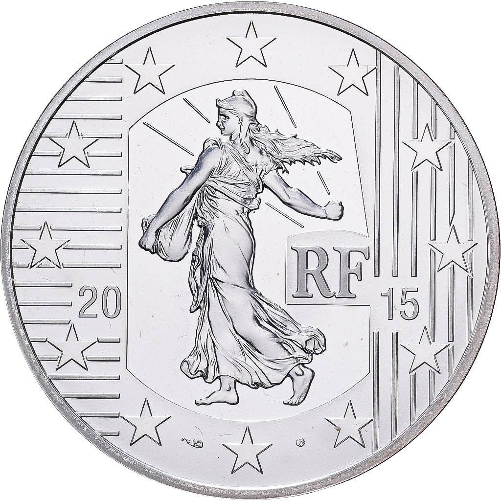 Frankreich, 10 Euro, Le Franc à cheval, PP, 2015, MDP, Silber, STGL