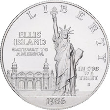 United States, 1 Dollar, 1986, San Francisco, KM #214, MS(65-70), Silver, 38.1,.