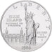 États-Unis, Silver Dollar 1986 S, Statue de la Liberté, BE, KM 214