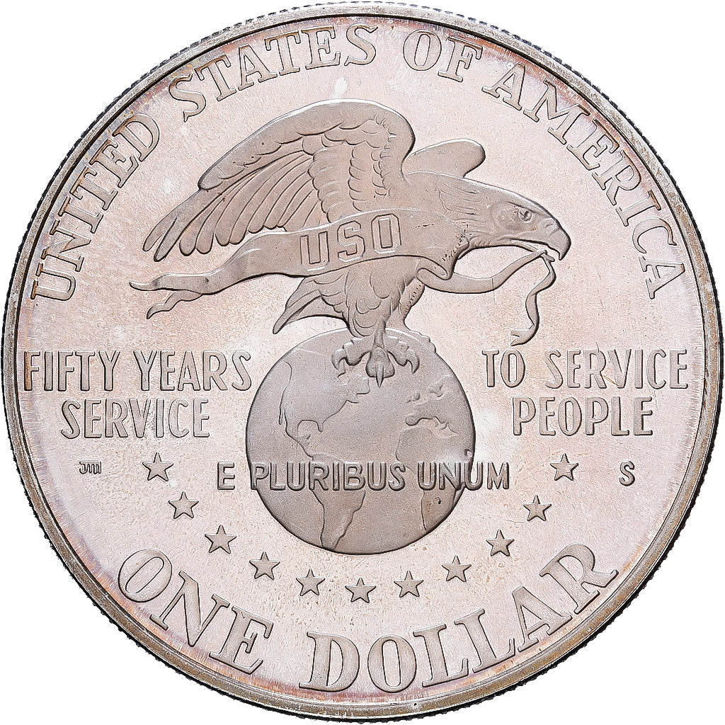 Vereinigte Staaten, Dollar, 1991, San Francisco, Silber, VZ+, KM:232