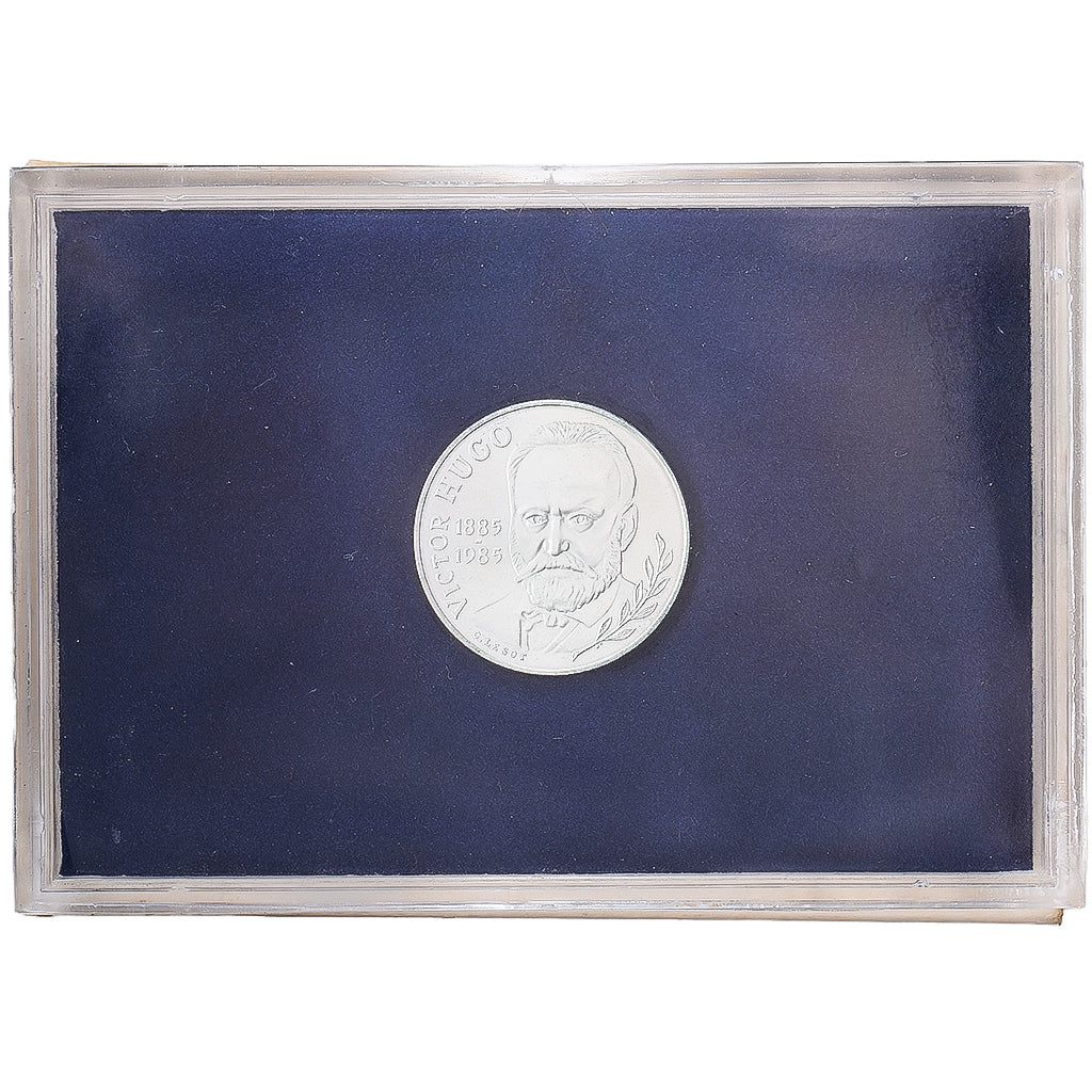 Frankreich, 10 Francs, Victor Hugo, 1985, Monnaie de Paris, BU, Silber, STGL