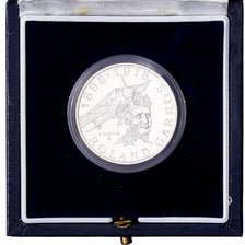France, 10 Francs, Roland Garros, 1988, MDP, Proof, Silver, MS(65-70)