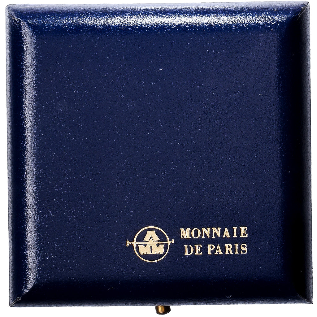 France, 10 Francs, Roland Garros, 1988, MDP, Proof, Silver, MS(65-70)