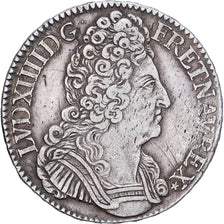 França, Louis XIV, Ecu aux 3 couronnes, 1709, Paris, Prata, EF(40-45)