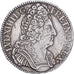 France, Louis XIV, Ecu aux 3 couronnes, 1709, Paris, Argent, TTB, Gadoury:229