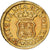España, Ferdinand VI, 1/2 Escudo, 1747, Seville, Oro, BC+, KM:373