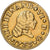 España, Ferdinand VI, 1/2 Escudo, 1755, Segovia, Oro, MBC, KM:374