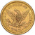 USA, $2.50, Quarter Eagle, Coronet Head, 1861, Philadelphia, Złoto, AU(55-58)
