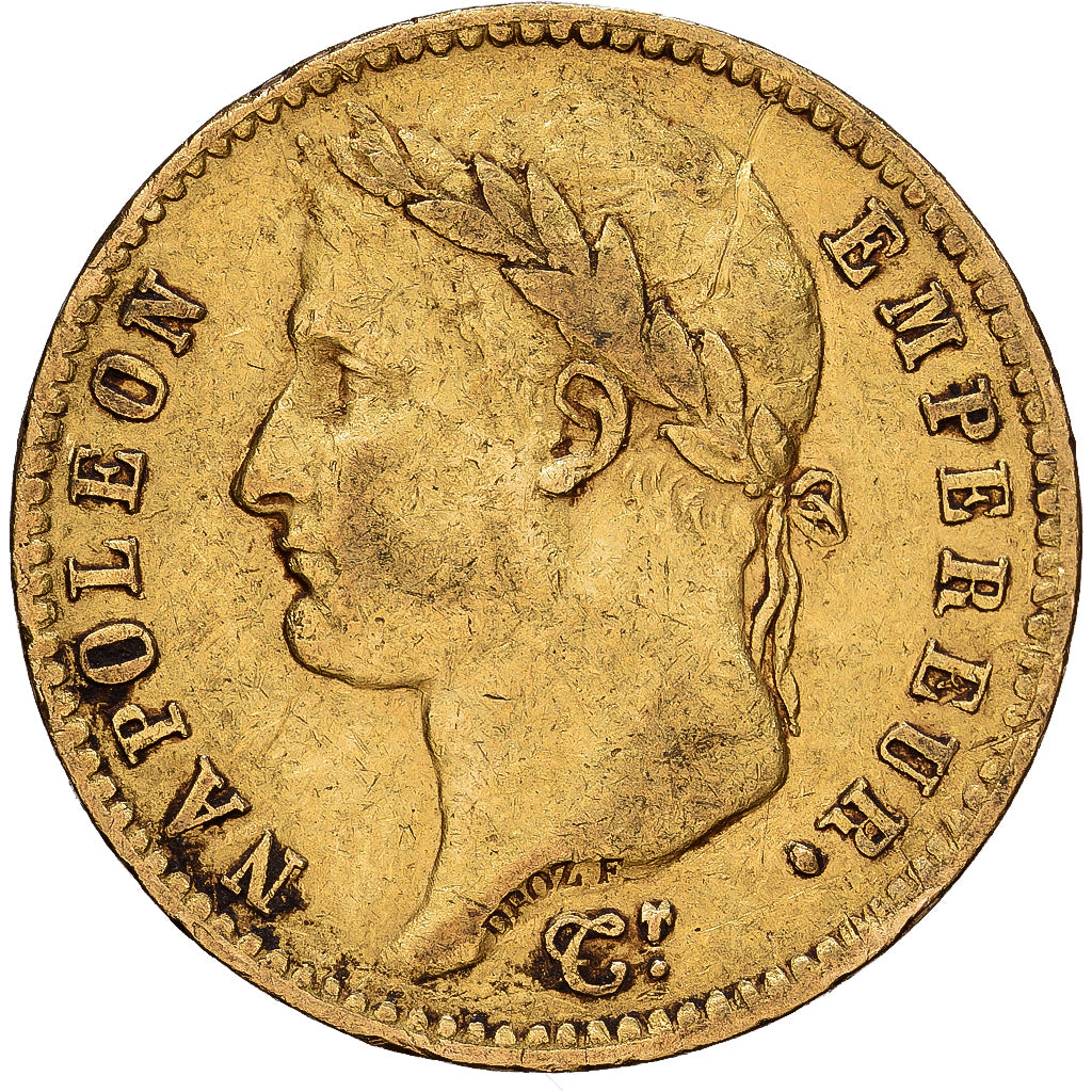 Frankreich, 20 Francs, 1811, Paris, Gold, SS, Gadoury:1025, KM:695.1