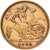 Australia, Edward VII, 1/2 Sovereign, 1908, Perth, Złoto, AU(50-53), KM:804