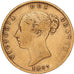 Großbritannien, Victoria, 1/2 Sovereign, 1867, Gold, S+, KM:735.2