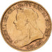 Grã-Bretanha, Victoria, 1/2 Sovereign, 1894, Dourado, EF(40-45), KM:784