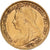 Grã-Bretanha, Victoria, 1/2 Sovereign, 1901, London, Dourado, EF(40-45), KM:784