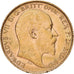 Great Britain, Edward VII, 1/2 Sovereign, 1903, London, Gold, MS(60-62), KM:804