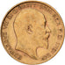 Großbritannien, Edward VII, 1/2 Sovereign, 1906, London, Gold, SS+, KM:804