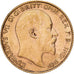 Großbritannien, Edward VII, 1/2 Sovereign, 1907, London, Gold, UNZ, KM:804