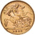 Großbritannien, Edward VII, 1/2 Sovereign, 1908, London, Gold, VZ+, KM:804