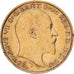 Großbritannien, Edward VII, 1/2 Sovereign, 1909, London, Gold, SS+, KM:804