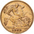 Groot Bretagne, Edward VII, 1/2 Sovereign, 1909, London, Goud, ZF+, KM:804