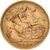 Großbritannien, Edward VII, 1/2 Sovereign, 1909, London, Gold, UNZ, KM:804