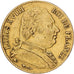 Francja, Louis XVIII, 20 Francs, 1815, Paris, Złoto, EF(40-45), KM:706.1