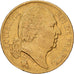 Frankreich, Louis XVIII, 20 Francs, 1818, Paris, Gold, S+, KM:712.1