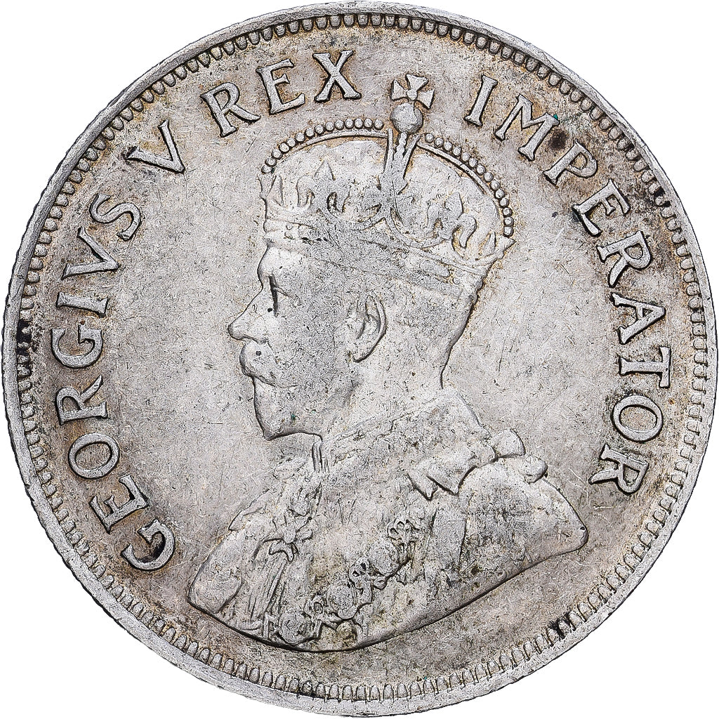 Afrique du Sud, George V, 2-1/2 Shillings, 1923, Argent, TB+, KM:19.1