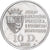 Andorra, 10 Diners, Pyrenean chamois, 1992, Proof, Silver, MS(63)