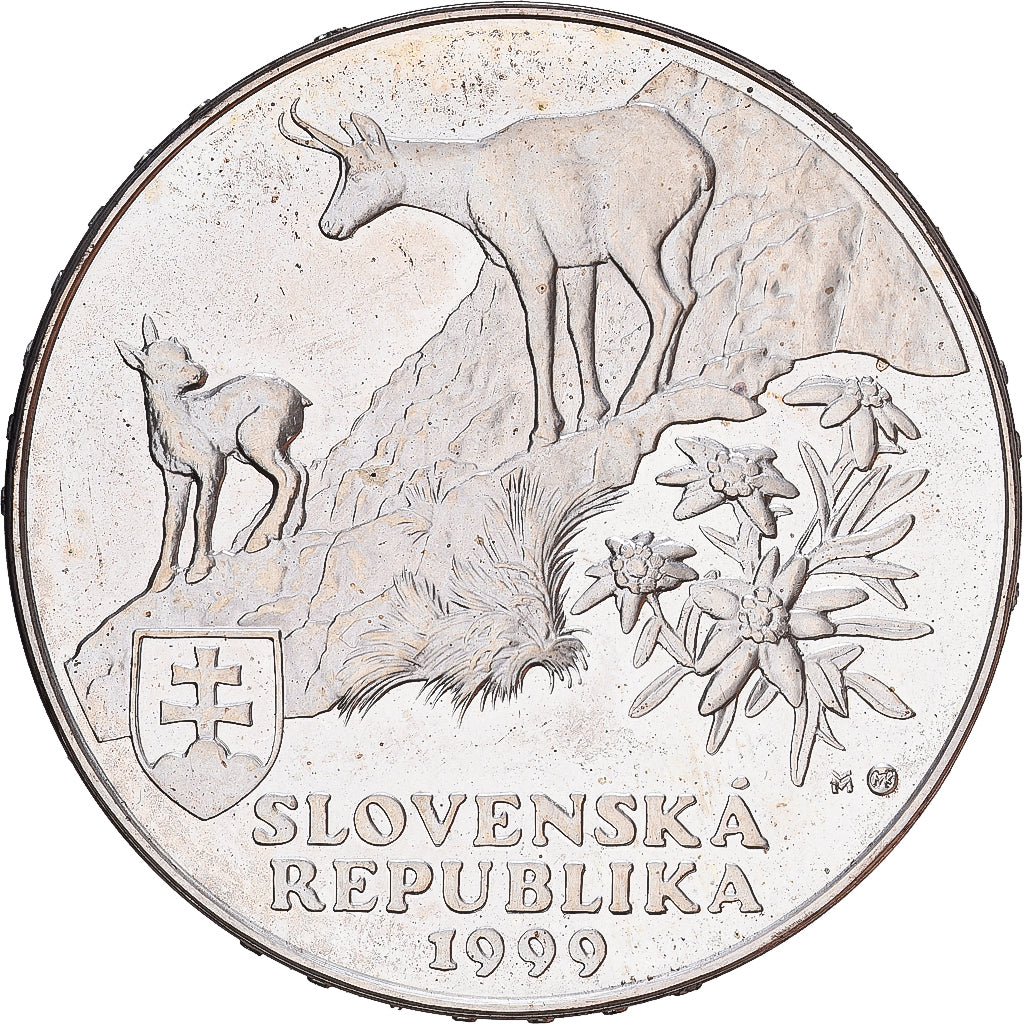 Slowakei, 500 Korun, 1999, Kremnica, Silber, UNZ, KM:47