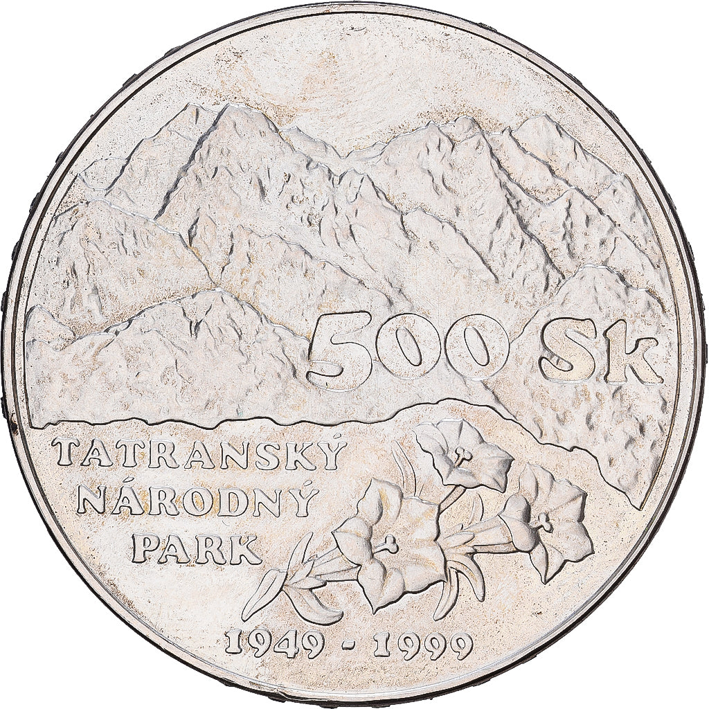 Slowakei, 500 Korun, 1999, Kremnica, Silber, UNZ, KM:47