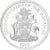 Bahama's, Elizabeth II, 5 Dollars, 1975, Franklin Mint, Proof, Zilver, UNC-