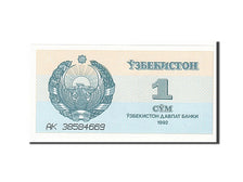 Banknote, Uzbekistan, 1 Sum, 1992, KM:61a, UNC(65-70)