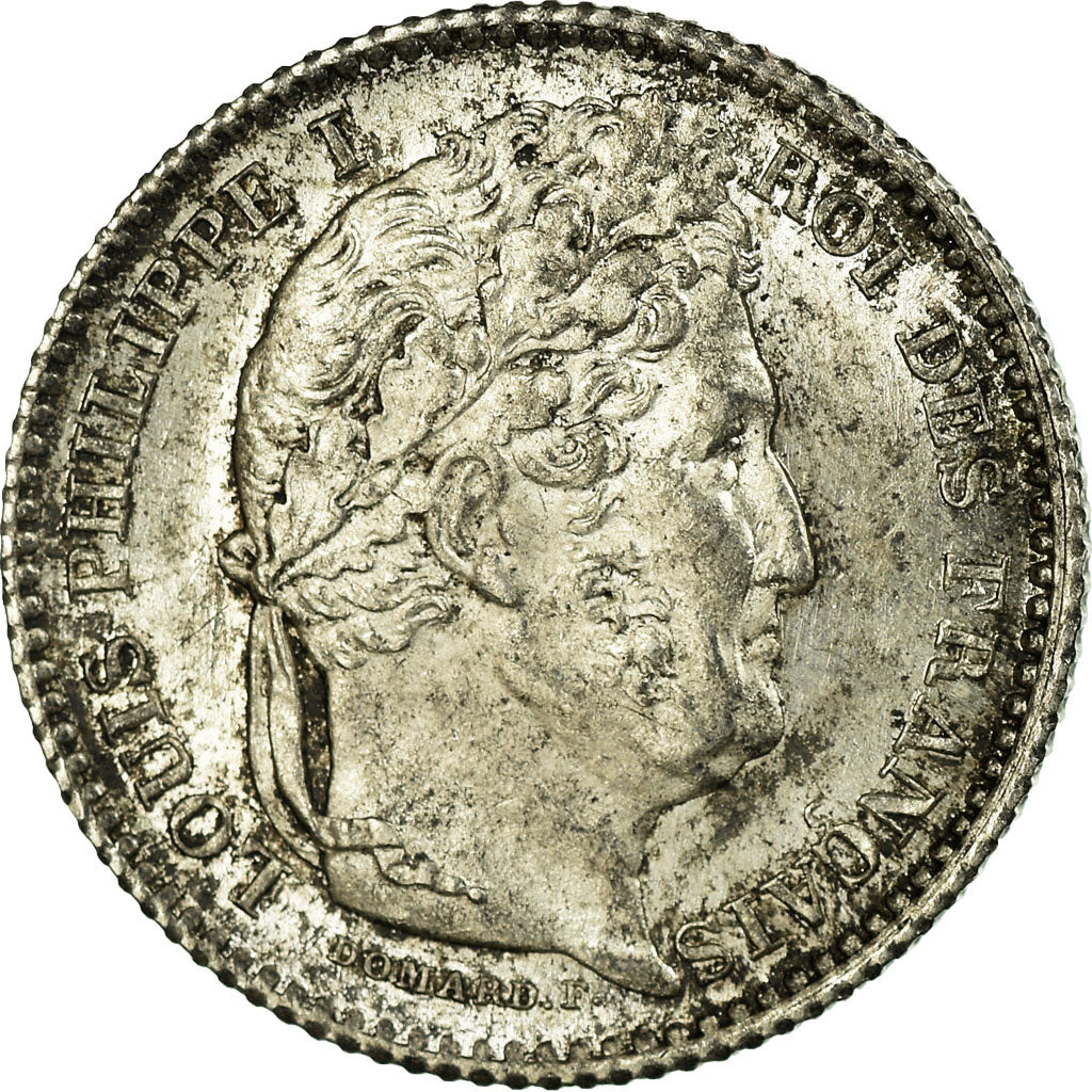 Coin, France, Louis-Philippe, 25 Centimes, 1846, Paris, MS(60-62), Silver
