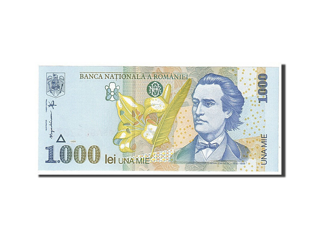 Banknote, Romania, 1000 Lei, 1998, KM:106, UNC(63)