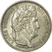 Coin, France, Louis-Philippe, 25 Centimes, 1846, Paris, MS(60-62), Silver