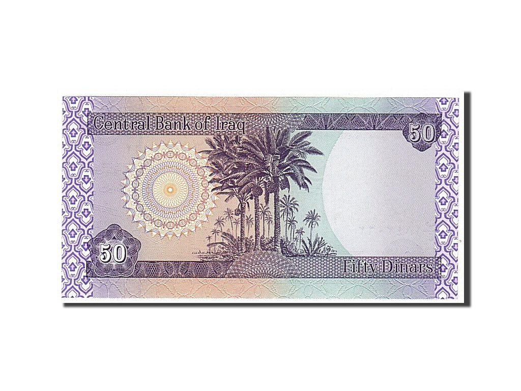 Billete, 50 Dinars, 2003, Iraq, UNC