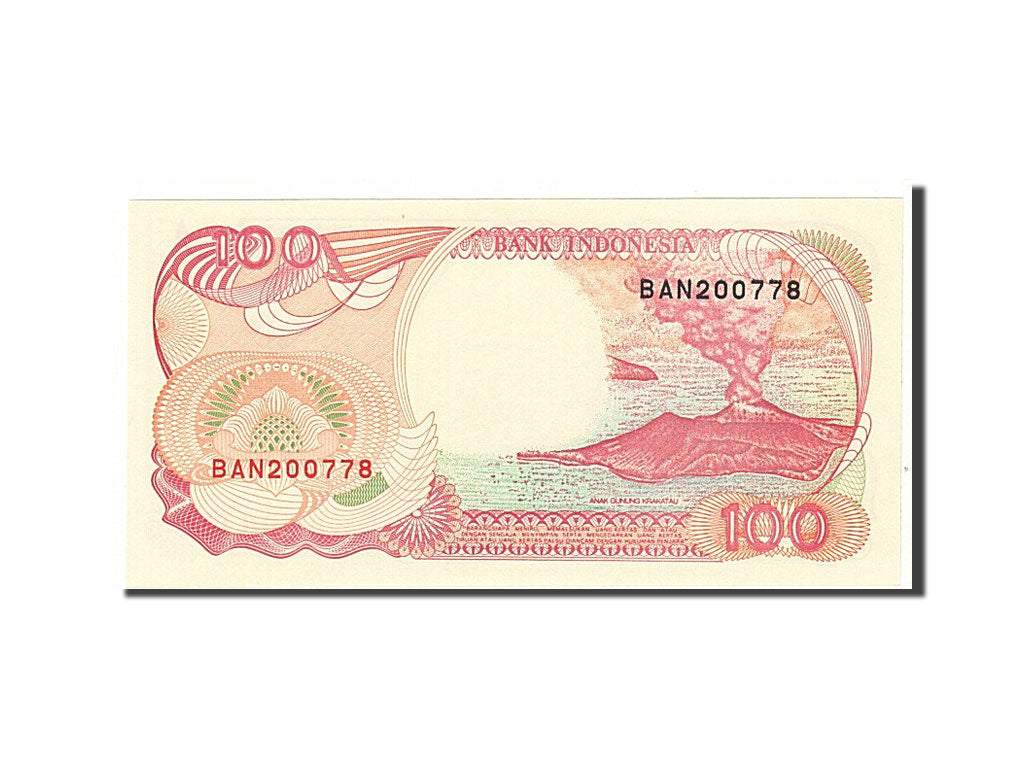 Geldschein, Indonesien, 100 Rupiah, 1992, KM:127d, UNZ