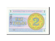 Banconote, Kazakistan, 2 Tyin, 1993, FDS