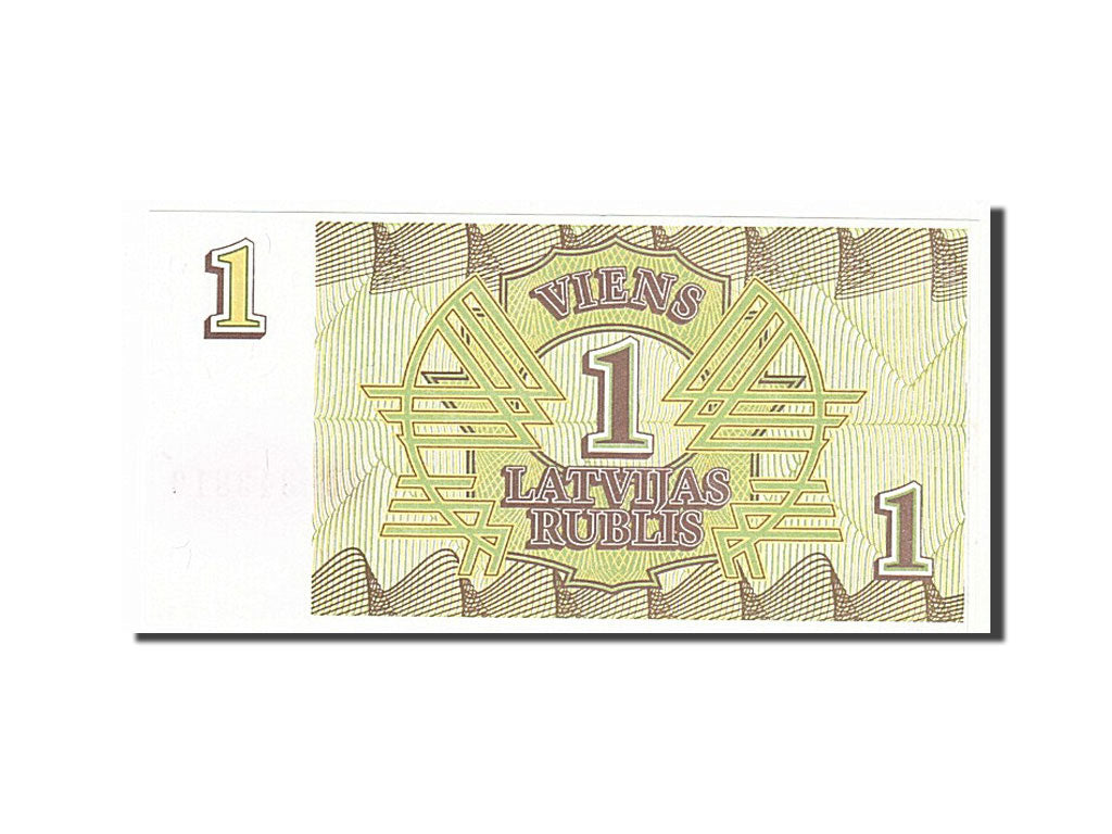 Banknot, Łotwa, 1 Rublis, 1992, UNC(65-70)